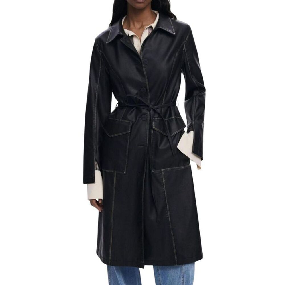 Desigual Black Polyethylene Women's Coat